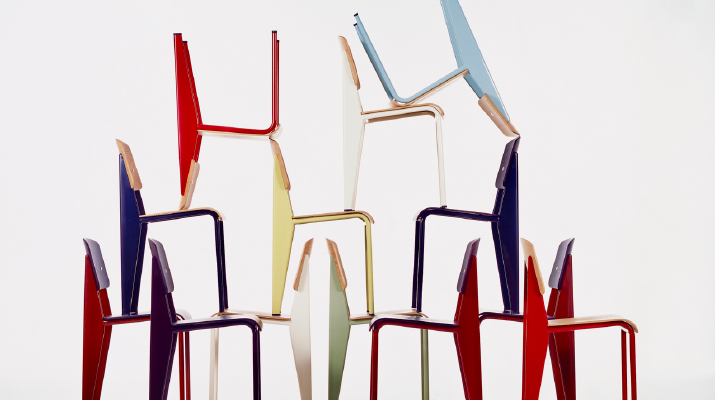 カラーバリエーションが豊富なvitra スタンダードチェア