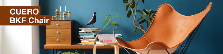 NATURES COLLECTION（ネイチャーズ・コレクション） SHEEP SKIN（シープスキン）／CUERO（クエロ） バタフライチェア BKFチェア