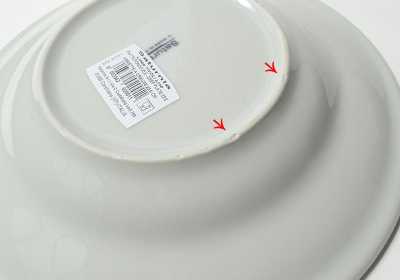 Saturnia（サタルニア）高台の欠け