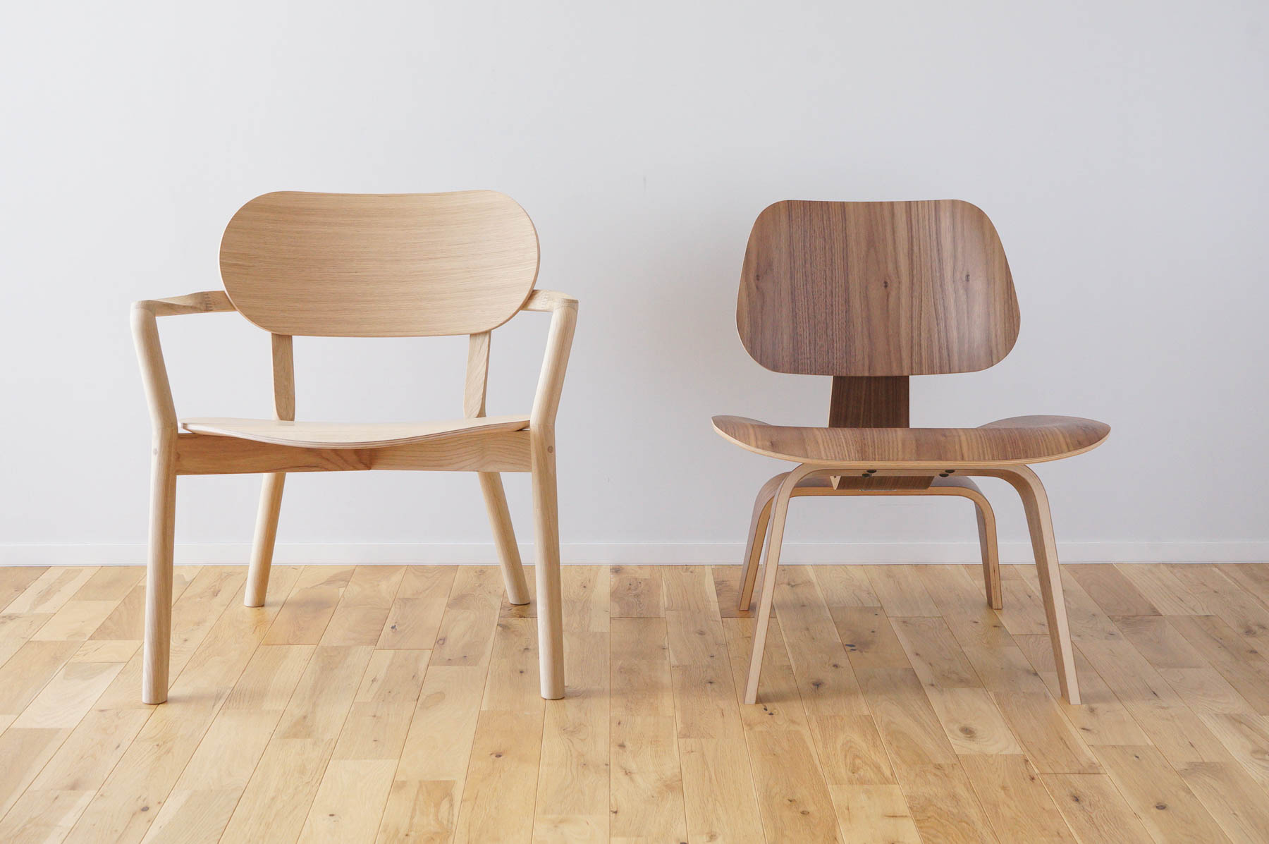 キャストールローチェアとLCWのサイズ比較