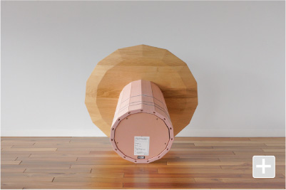 カリモクニュースタンダード カラーウッド ダークウッド 裏面