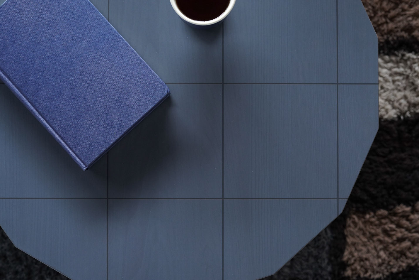 カリモクニュースタンダード カラーウッド プレーングリッドの天面