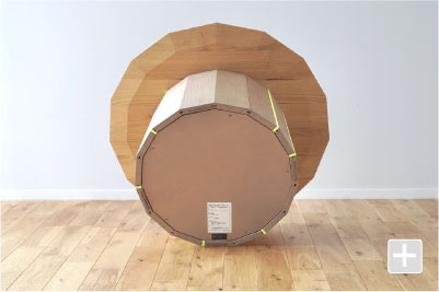 カリモクニュースタンダード カラーウッド プレーングリッド 裏面