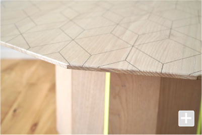 カリモクニュースタンダード カラーウッド プレーングリッド 天板エッジ