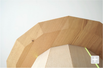 カリモクニュースタンダード カラーウッド プレーングリッド 天板裏