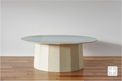 カリモクニュースタンダード カラーウッド グリーングリッド 正面