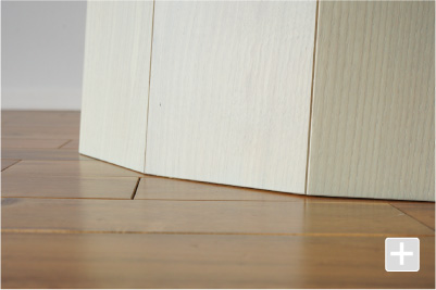 カリモクニュースタンダード カラーウッド グリーングリッド 接地面