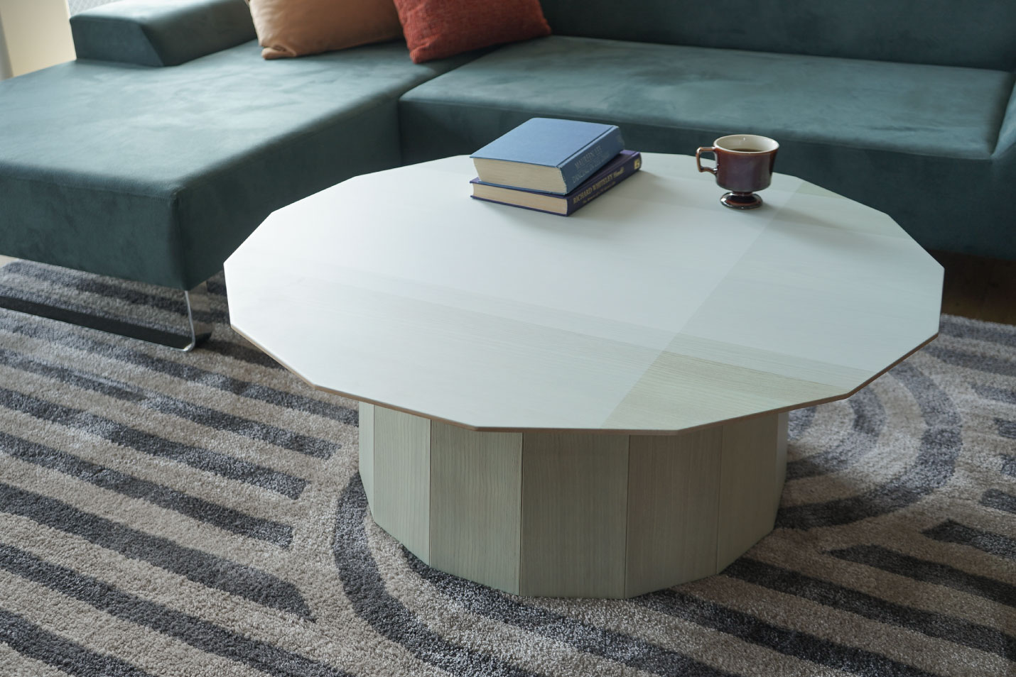 カリモクニュースタンダード カラーウッド グリーングリッド