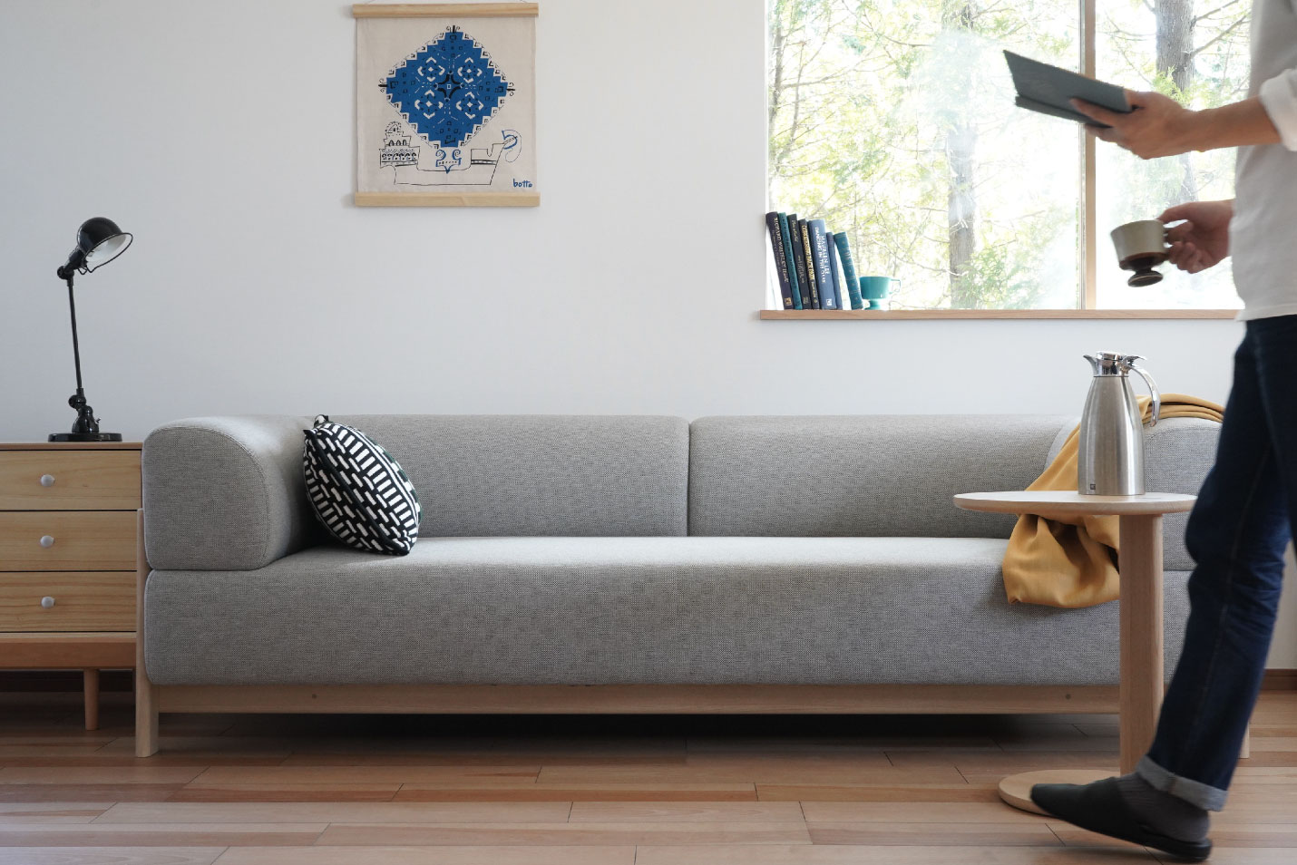 カリモクニュースタンダード エレファントソファ 3シーター