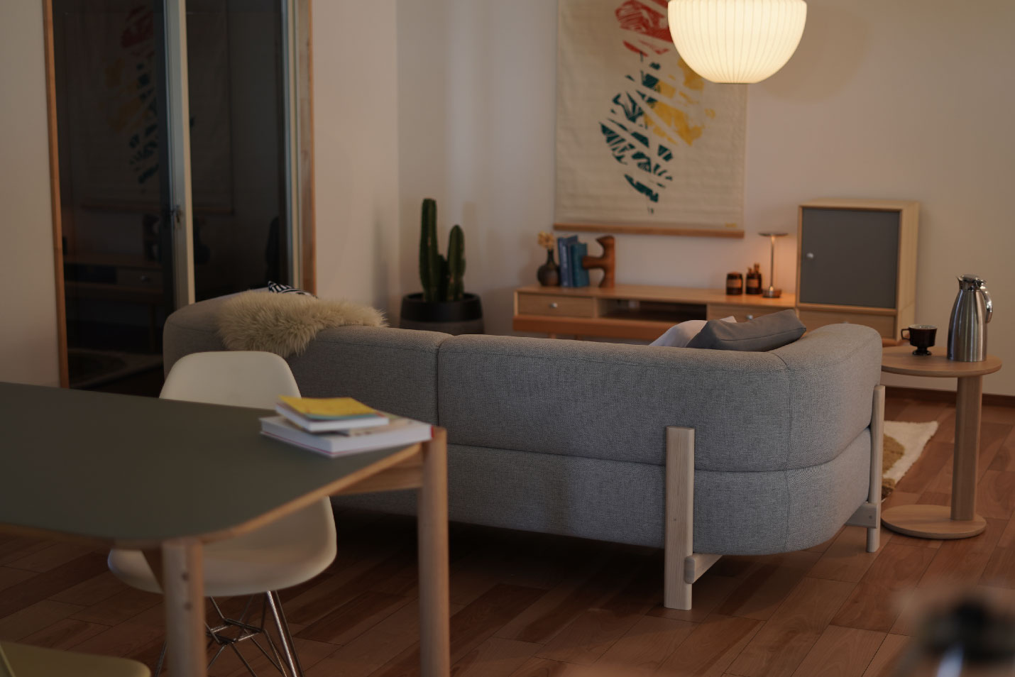 カリモクニュースタンダード エレファントソファ 3シーター