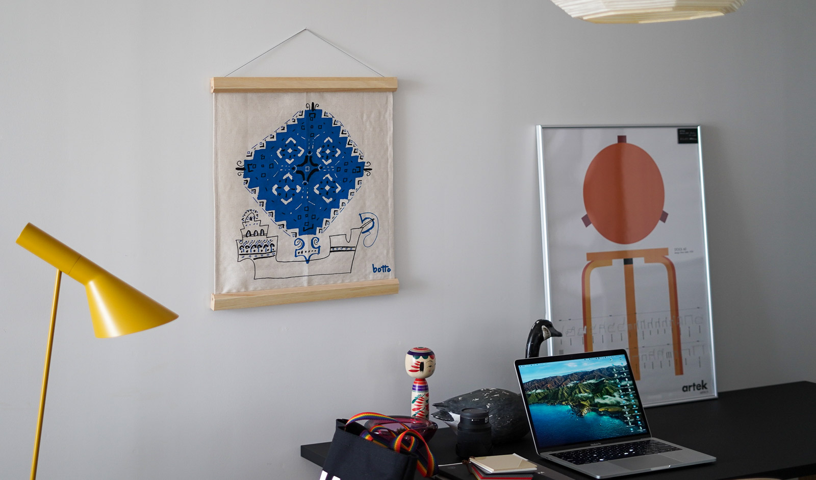 ファブリックアート botto