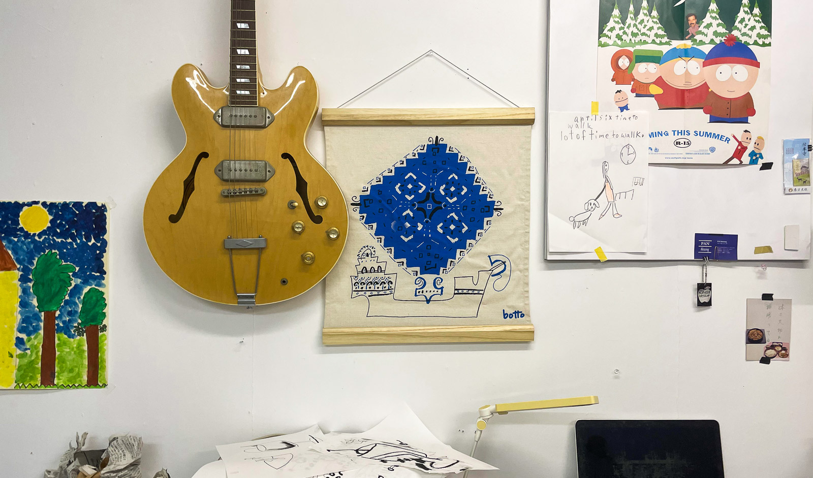 vanillaオリジナル タペストリー botto