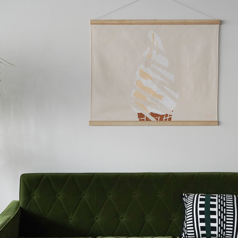 タペストリーアンフォーカスバニラソフト