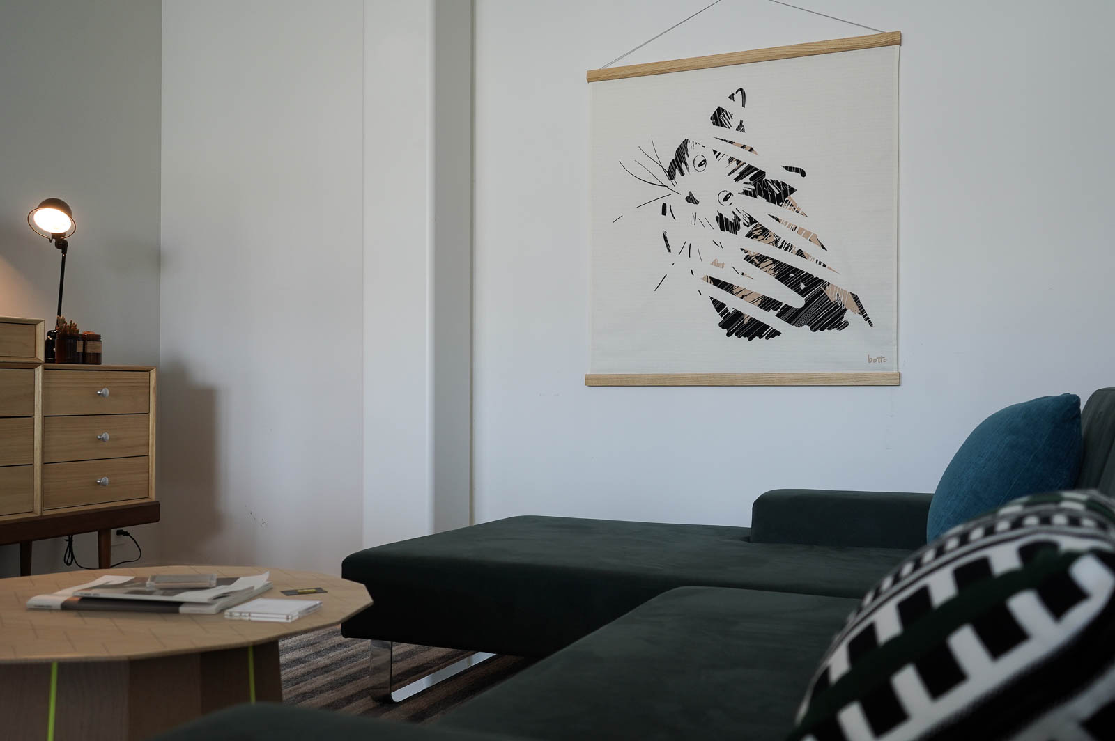 タペストリーbottoキャット