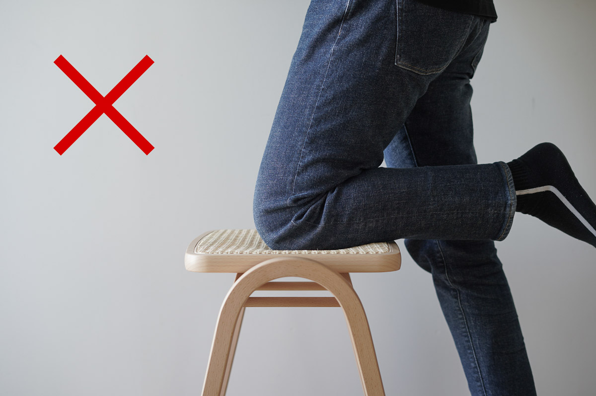 一点に体重をかけるのはNG