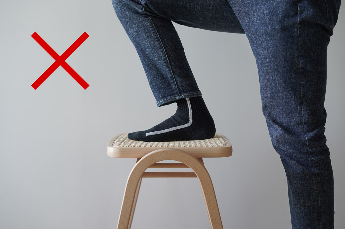 踏み台として使うのはNG