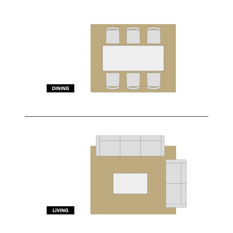 250×200cmのレイアウト