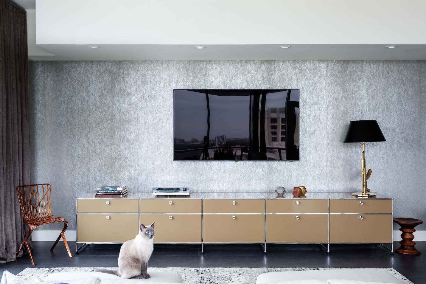 USMをホームで使っている写真