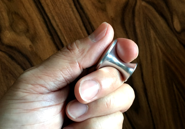 アルミノブのフィット感