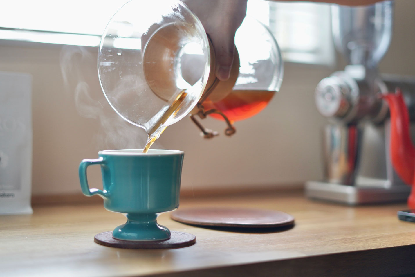 ゴブレットカップ ターコイズ