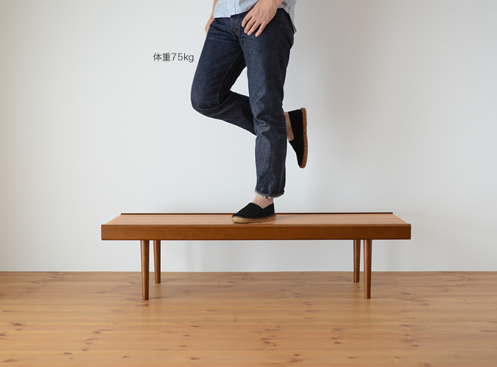 826スタンダードのベンチの強度