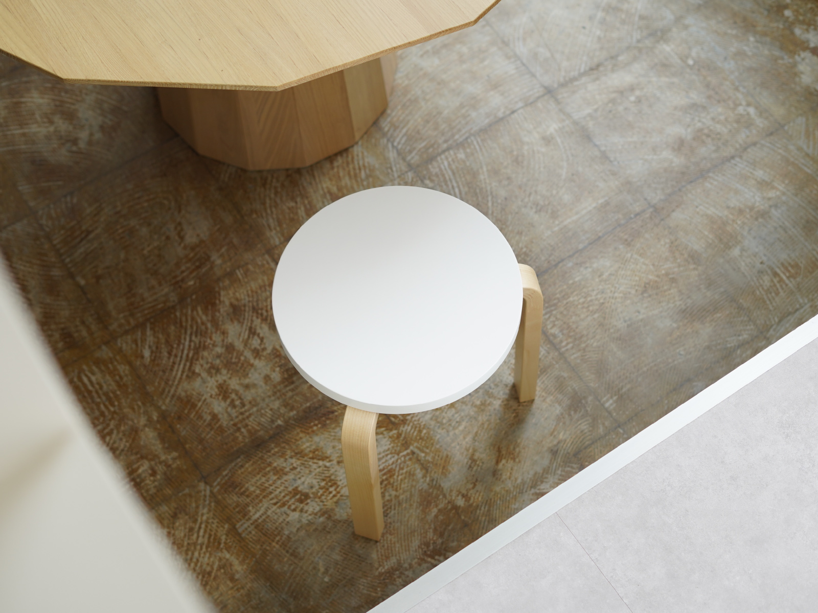 artek (アルテック) 3本脚 スツール stool60 カラーラッカー