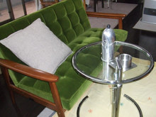 カリモク60Kチェア モケットグリーン