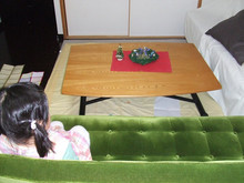 Kチェアモケットグリーン