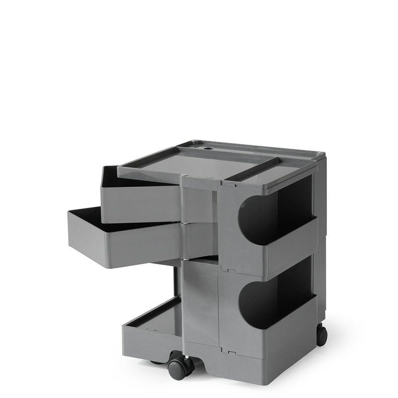 ボビーワゴン 2段2トレイ トルネードグレー