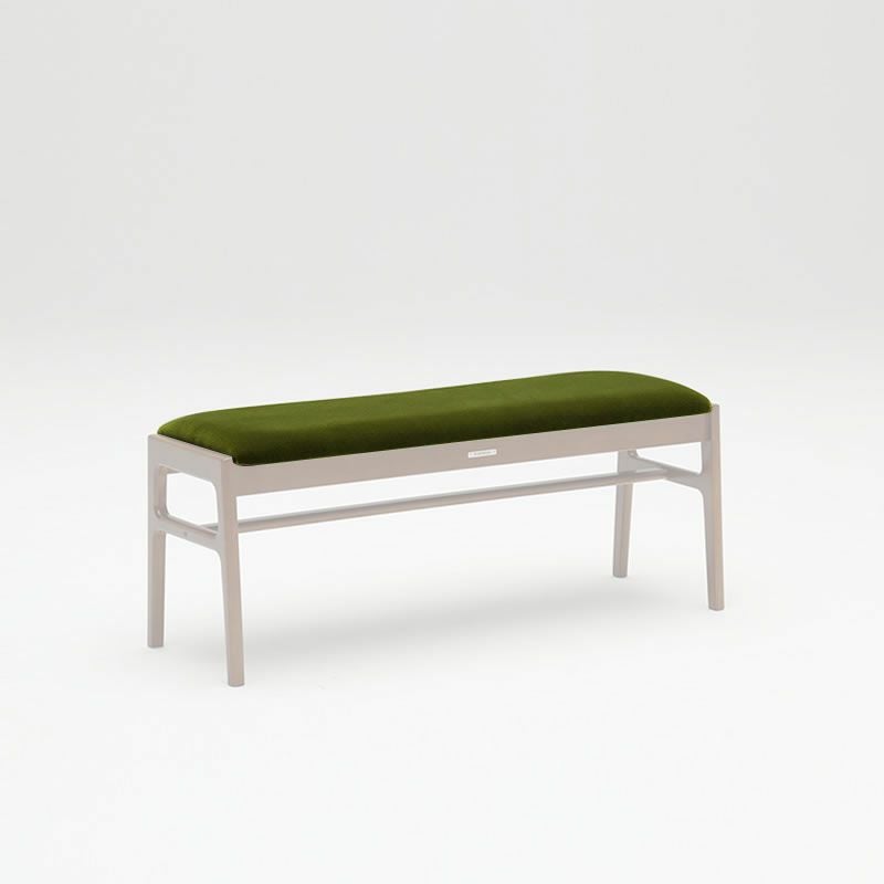 カリモク60+ ダイニングベンチ モケットグリーン用シート[C36112A08513]商品画像1