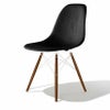 ハーマンミラー（Hermanmiller）イームズ ウッドシェルチェア サイドチェア DWSW エボニー ホワイトベース ウォールナット［DWSW. 91 OU EN E8］