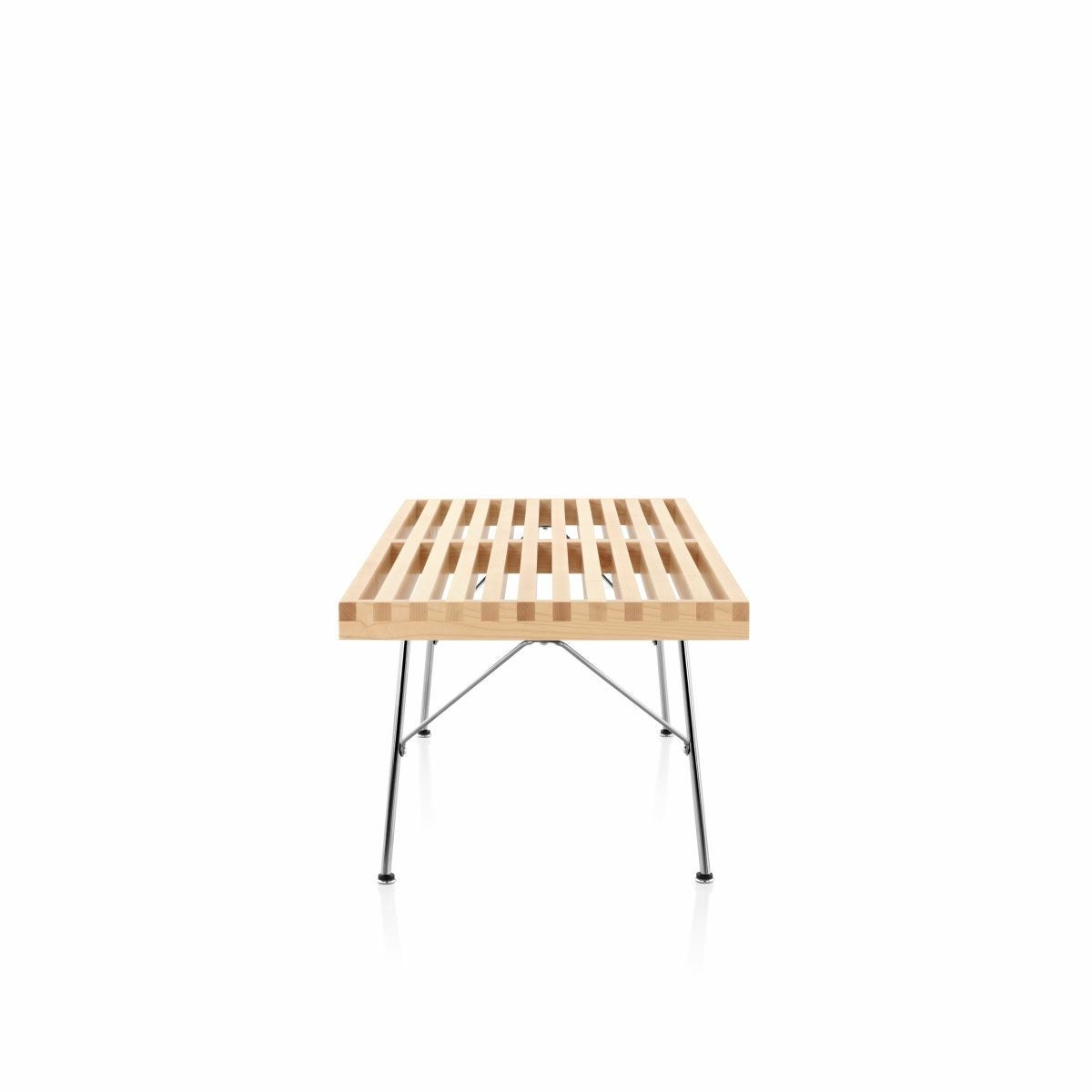 ハーマンミラー（Hermanmiller）ネルソン プラットフォームベンチ メープル メタルベース 1220［PB.48M UL］