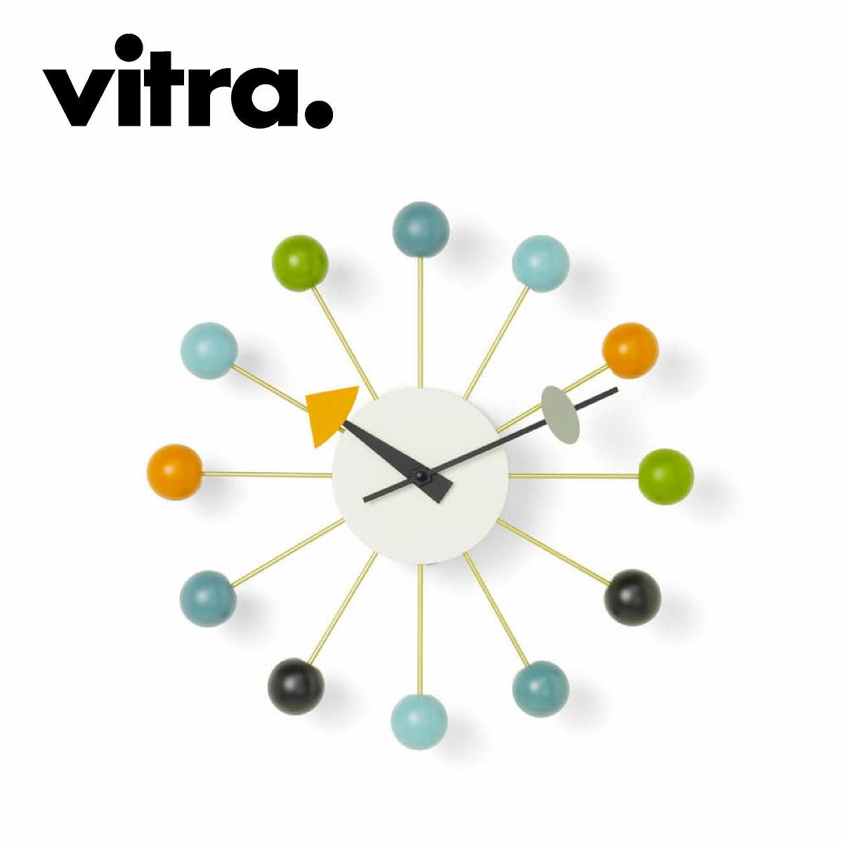 Vitra（ヴィトラ） ネルソン ボールクロック マルチカラー 