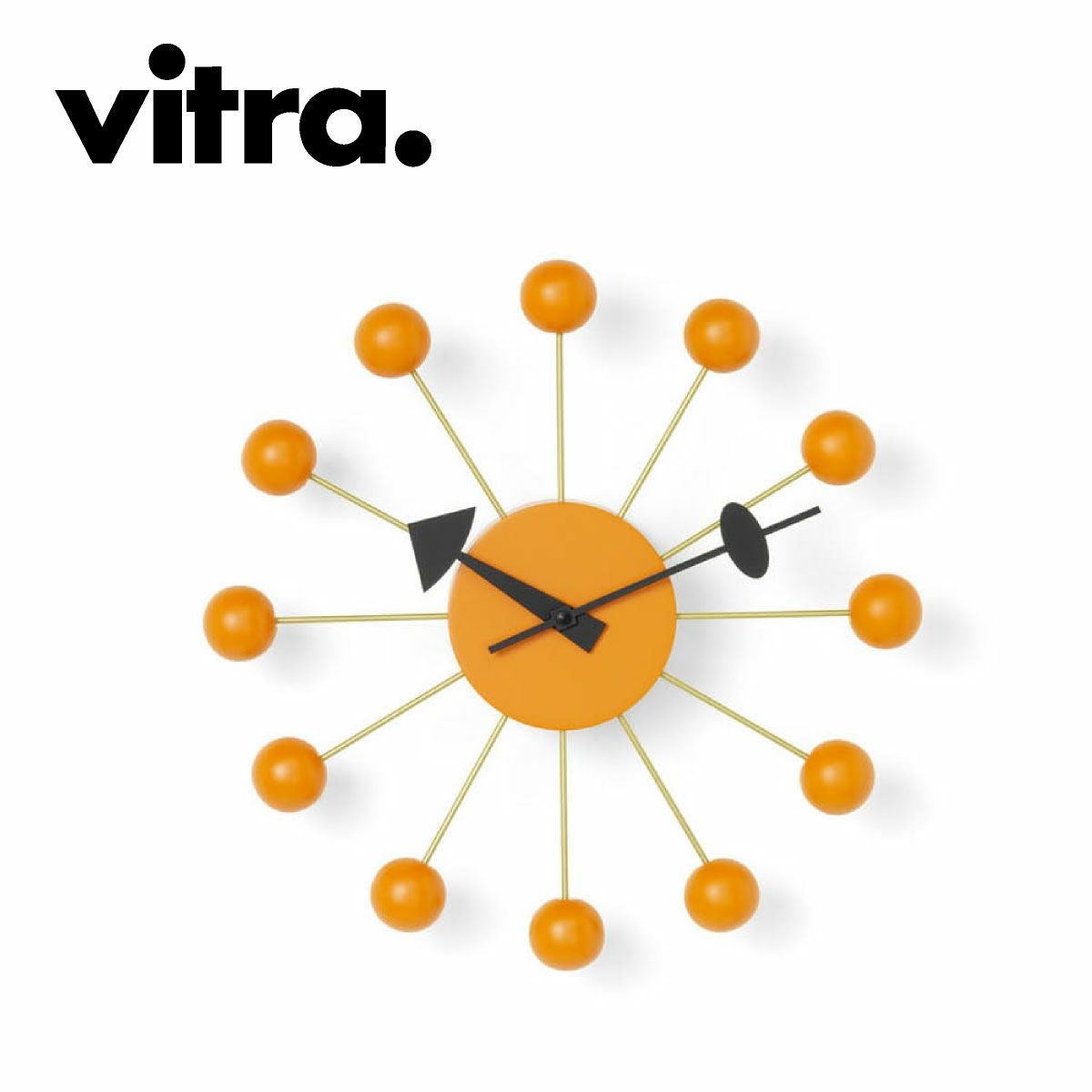 Vitra（ヴィトラ） ネルソン ボールクロック オレンジ | インテリア 