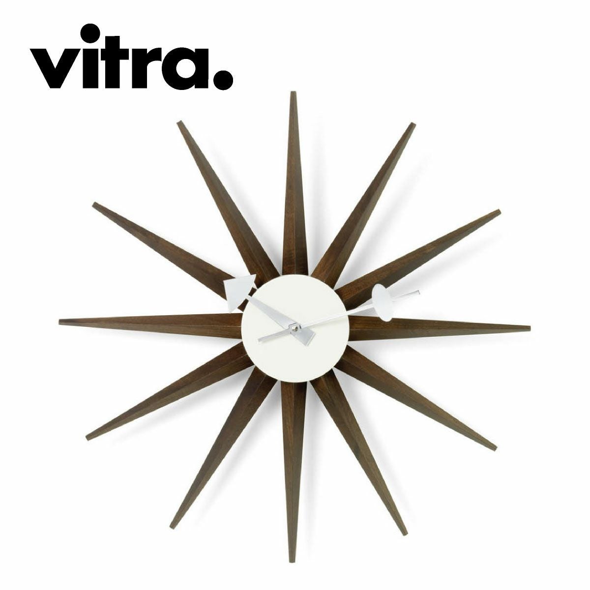 Vitra（ヴィトラ） ネルソン サンバーストクロック ウォールナット