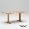 カリモク60+ ダイニングテーブルT 1500 ピュアビーチ［D36543AE］商品画像1