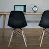 ハーマンミラー（Hermanmiller）イームズ サイドシェルチェア DSW ブラック ブラックベース メープル［DSW. BK UL ZA E8］