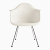 ハーマンミラー（Hermanmiller）イームズ アームシェルチェア DAX ホワイト クロームベース［DAX. 47 ZF E8］
