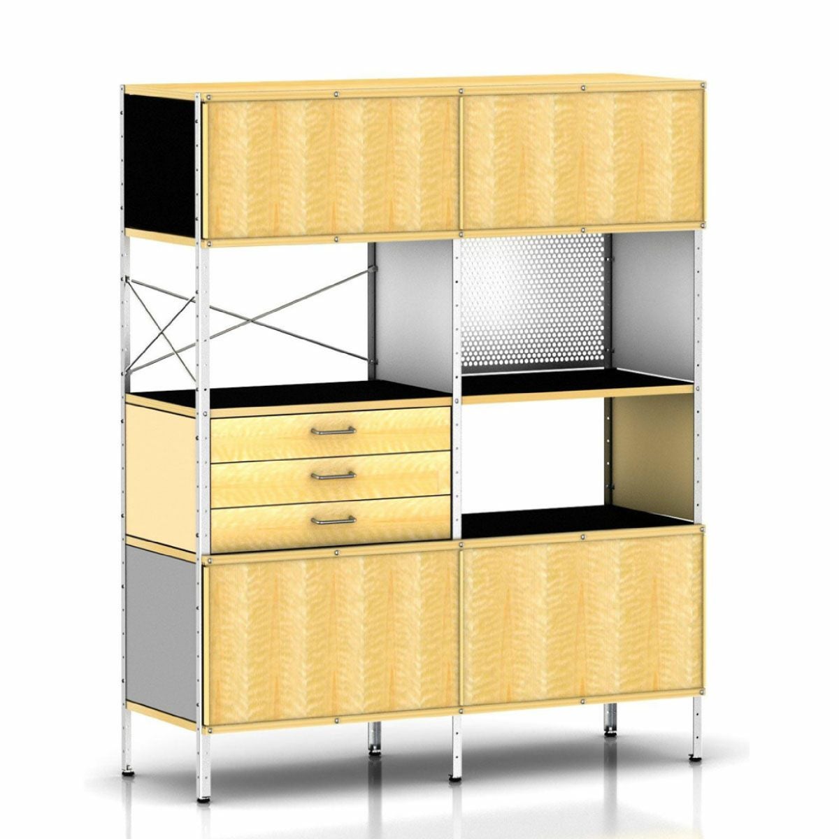 ハーマンミラーイームズストレージユニットESUナチュラルカラー