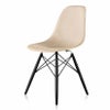 ハーマンミラー（Hermanmiller）イームズ ウッドシェルチェア サイドチェア DWSW ホワイトアッシュ ブラックベース エボニー［DWSW. BK EN A2 E8］