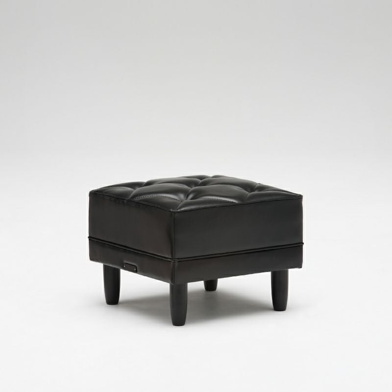 カリモク60 オットマン ブラックブラック