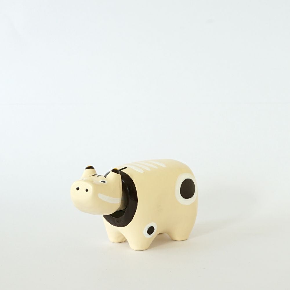 会津民芸赤べこのバニラバージョン