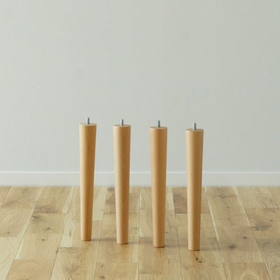 826STANDARD UNIT スラットベンチ用ウッドレッグ 4本セット [SW] ナチュラル商品画像1