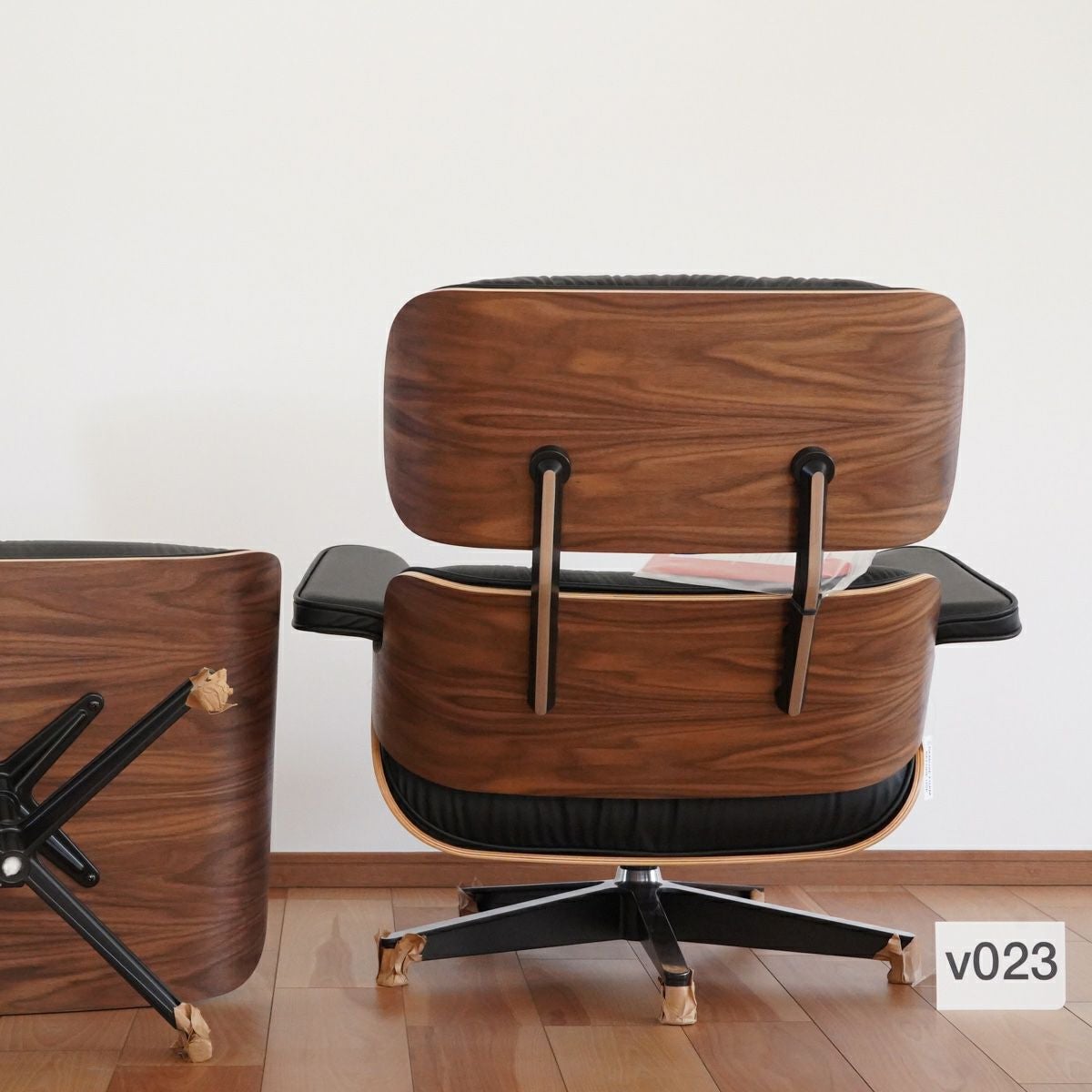 イームズ ラウンジチェア＆オットマン ウォールナット v023［ES67071