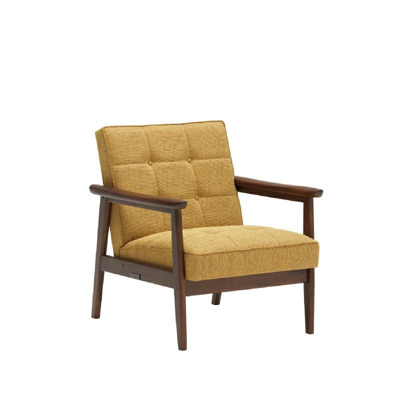 カリモク60 Kチェア 1シーター マスタードイエロー