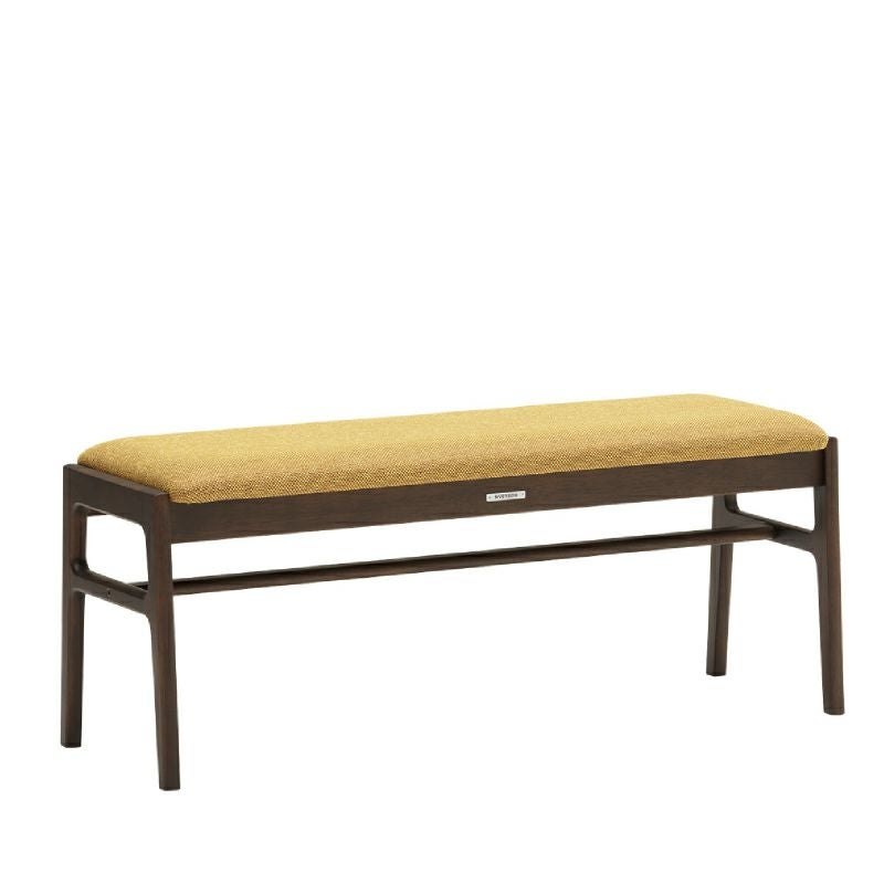 カリモク60+ ダイニングベンチ マスタードイエロー