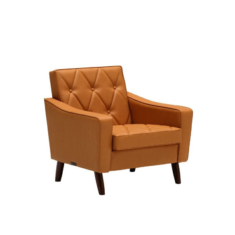 カリモク60 ロビーチェア 1シーター リーベルブラウン