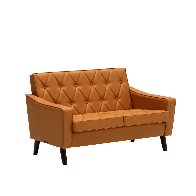 カリモク60 ロビーチェア 2シーター リーベルブラウン