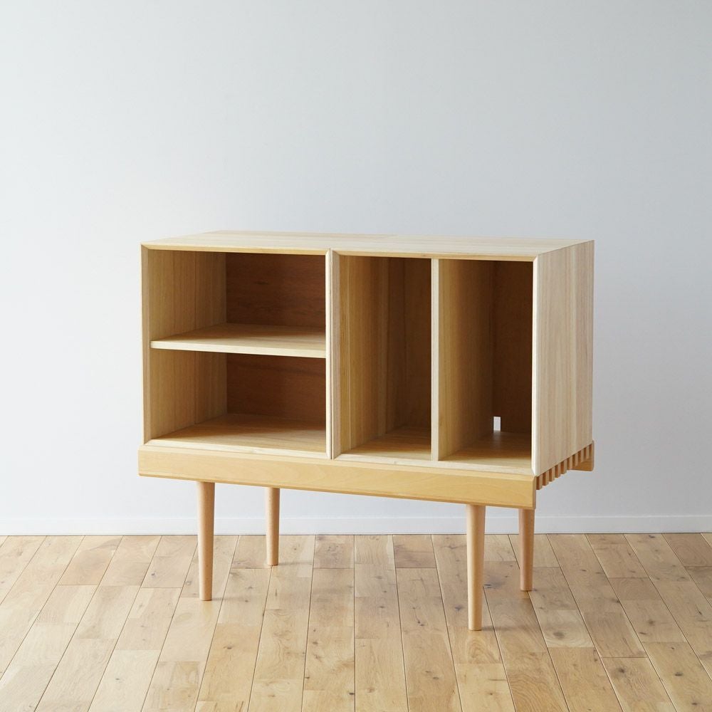 826STANDARD UNIT84cm ローボードKセット ウッドレッグ [B1B1S2SW] ナチュラル 商品画像2