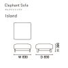カリモクニュースタンダード エレファントソファ アイランド（Karimoku New Standard Elephant Sofa Island） 張地：マハラム・モード［U3426］ 商品画像2